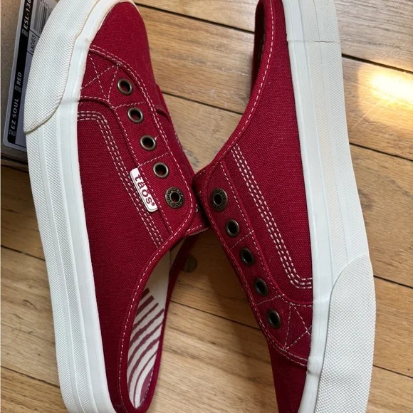 NIB Taos Canvas EZ Soul Slide Sneakers 7.5 - Picture 5 of 12